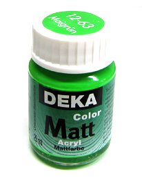 Acrylfarbe Deka Matt 25ml maigrün
